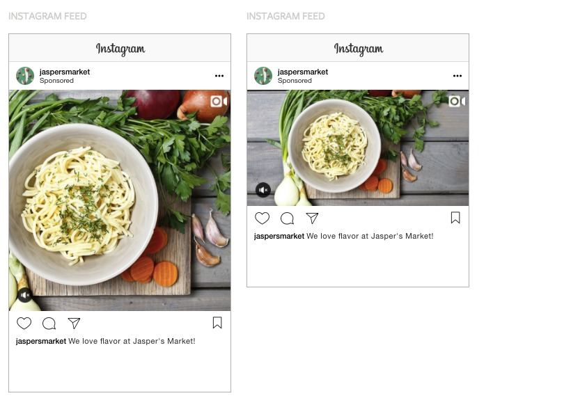 Instagram video ad