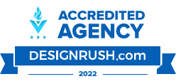 DesignRush.com "Accredited Agency 2022" Award