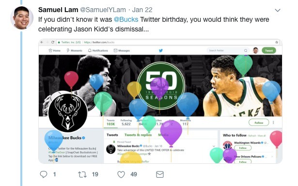 bad marketing campaigns - Bucks Twitter response